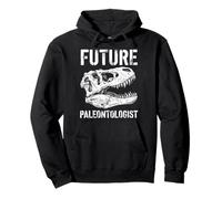 Vintage Future Paleontologist T Rex Skull Dinosaur Fossil Pullover Hoodie