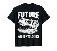 Vintage Future Paleontologist T Rex Skull Dinosaur Fossil T-Shirt