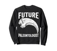 Vintage Future Paleontologist Velociraptor Claw Fossil Sweatshirt