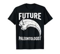 Vintage Future Paleontologist Velociraptor Claw Fossil T-Shirt