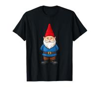 Vintage Garden Gnome Statue Magical Fairytale Gnomes T-Shirt