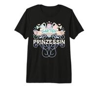 Vintage Garden Princess Spring Flower Watering Can Premium T-Shirt