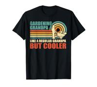 Vintage Gardening Grandpa Like A Regular Grandpa Fathers Day T-Shirt