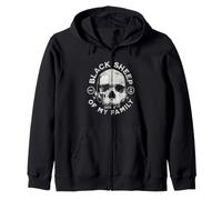 Vintage Generation X - Est 1968 Black Sheep Of My Family Zip Hoodie