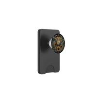 Vintage Geography Teacher Globe Compass Floral Style PopSockets PopWallet for MagSafe