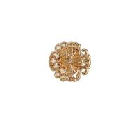 Vintage Geometric Brooch - Gold Alloy Lapel Pin for Men & Women(A22-31)