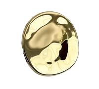 Vintage Geometric Brooch Pins - Silver/Gold Irregular Metal, Accessory for Coats Scarves Dresses, Ideal for Wedding Prom, Standard, Metal, cubic zirconia