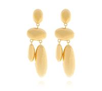 Vintage Geometric Drop Dangle Stud Earrings Gold Plated Tassel Dangling Earring Fashion Statement Jewelry for Women Mom, Standard, Metal Gold Plated, No Gemstone