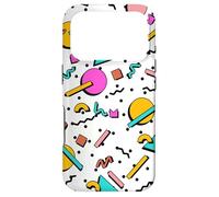 Vintage Geometry Shape Pattern Retro 80s 90's Nostalgia Case for iPhone 17 Pro