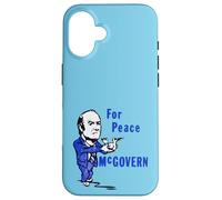 Vintage George McGovern For Peace Vote McGovern Democrat Case for iPhone 16