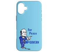 Vintage George McGovern For Peace Vote McGovern Democrat Case for iPhone 16 Plus
