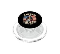 Vintage George Washington Playing Guitar 250 Years America PopSockets PopGrip for MagSafe