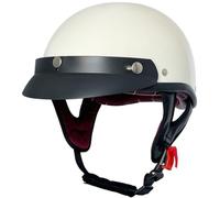 Vintage German Motorcycle Half Helmet, Retro Open Face Helmets DOT/ECE Approved, Adult Men Women Cap with Adjustable Quick Release Buckle, for Bicycle Cruiser Scooter, 57~64Cm 5,M