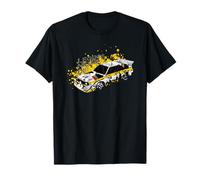 Vintage German Rally Car Racing Motorsport Livery Design T-Shirt