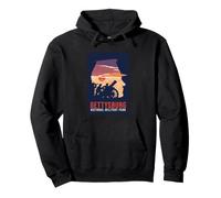 Vintage Gettysburg Battlefield History Travel USA Heritage Pullover Hoodie