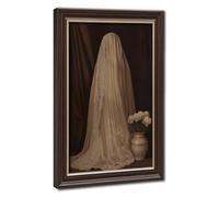 Vintage Ghost Bride Art Poster Canvas Poster Bedroom Decor Landscape Office Room Decor Gift 12" L X 18" W