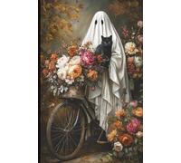 Vintage Ghost Oil Painting Dot Grid Journal: A Moody Halloween Notebook for Writers, Artists, and Lovers of Vintage Style