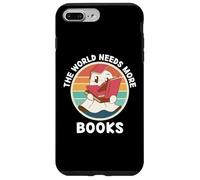 Vintage Ghost The World Needs More Books Lover Case for iPhone 7 Plus/8 Plus