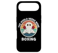 Vintage Ghost The World Needs More Boxing Lover Case for iPhone Air