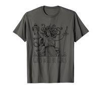 Vintage Girl Will Be Girls Medusa Feminist Women Clothing T-Shirt