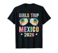 Vintage Girls Trip Mexico 2026 Vacation Holiday Vacay T-Shirt