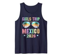 Vintage Girls Trip Mexico 2026 Vacation Holiday Vacay Tank Top