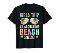 Vintage Girls Trip ST Augustine Beach 2026 Vacay Holiday T-Shirt