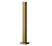 Vintage Glass Pool Fence PostsStainless Steel Panel Columns for End/Middle/Corner Ground Mount with AccessoriesSafety & Style for Your Backyard Oasis