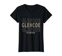 Vintage Glencoe Florida Value Graphic T-Shirt, Women, Black, XL