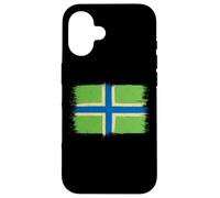 Vintage Gloucestershire Flag Proud Roots Gloucester England Case for iPhone 16