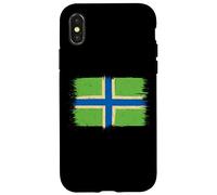 Vintage Gloucestershire Flag Proud Roots Gloucester England Case for iPhone X/XS