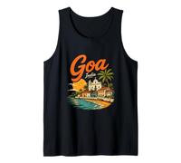 Vintage Goa India Travel Souvenir Landmark Gift Tank Top