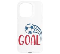 Vintage Goal Soccer Fan Training Soccer Practice Boys Girl Case for iPhone 15 Pro
