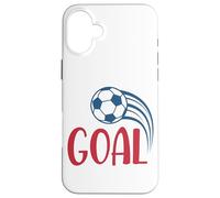 Vintage Goal Soccer Fan Training Soccer Practice Boys Girl Case for iPhone 16 Plus