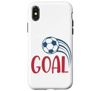 Vintage Goal Soccer Fan Training Soccer Practice Boys Girl Case for iPhone X/XS