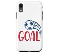 Vintage Goal Soccer Fan Training Soccer Practice Boys Girl Case for iPhone XR
