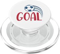 Vintage Goal Soccer Fan Training Soccer Practice Boys Girl PopSockets PopGrip for MagSafe