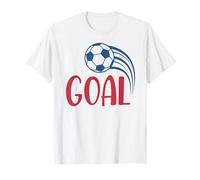 Vintage Goal Soccer Fan Training Soccer Practice Boys Girl T-Shirt