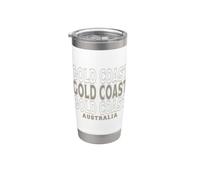 Vintage Gold Coast Australia Stainless Steel Insulated Tumbler