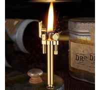 Vintage Golden-1 Antique Lighter: Kerosene Windproof Grazing Mark Cool Lighters, Birthday Gift for Men's Dads & Husbands