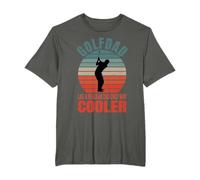 Vintage Golf Player Golfer Golf Club Golfing Golf Dad T-Shirt