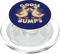 Vintage Goose Bumps Pun Fist Bump Geese Funny Bird Watchers PopSockets PopGrip for MagSafe