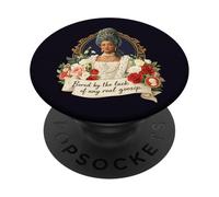 Vintage Gossip Queen, Bored by the Lack of Real Gossip! PopSockets Adhesive PopGrip