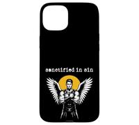Vintage Gothic Angel Fallen Graffiti Grunge 90s Graphic Case for iPhone 15 Plus