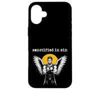Vintage Gothic Angel Fallen Graffiti Grunge 90s Graphic Case for iPhone 16 Plus