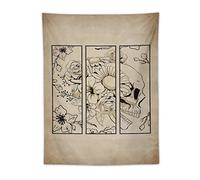 Vintage Gothic Flower Tapestry Decor Wall Cloth Lovely Home Bedroom Decorative HD Print Tapestry 30"x40"