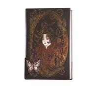 Vintage Gothic Notebook - Colorful Illustration Goth Journal, 256 Pages Aesthetic Writing Handbook with Artistic Designs, School Office Supply, Halloween Notepad Gift for Women Teens and Students