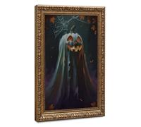 Vintage Gothic Pumpkinhead Ghost Canvas Poster Bedroom Decor Landscape Office Room Decor Gift 24" L X 36" W