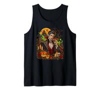 Vintage Gothic Vampire Halloween Tank Top