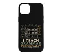 Vintage Grammar Teacher Periodically Word Nerd Humor Case for iPhone 14 Plus